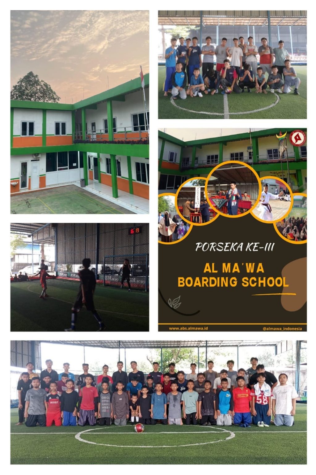 Kegiatan PORSEKA Al Ma’wa Boarding School AL MA'WA BOARDING SCHOOL